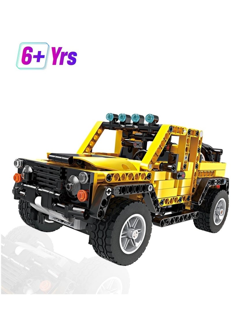 مجموعة بناء سيارة جيب للطرق الوعرة من تيك ستروم 5800، 491 قطعة، للأطفال من سن 6 سنوات فما فوق - Image 1